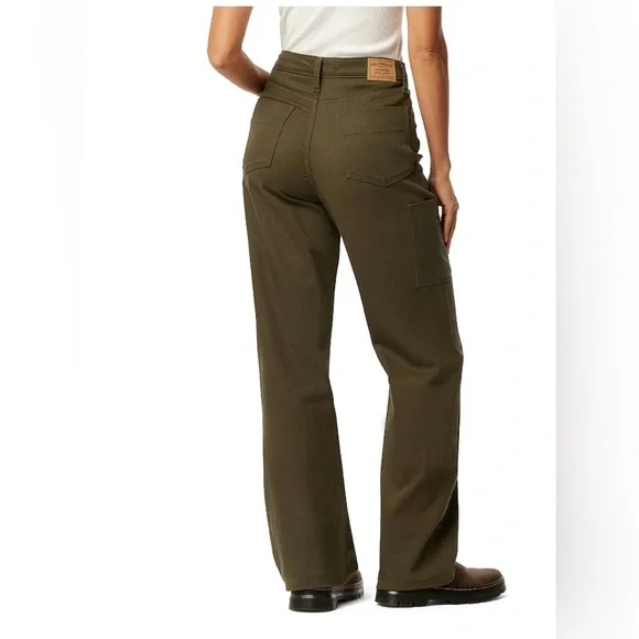 Levi Strauss Signature High Rise Straight Jeans 4 - Picture 6 of 8